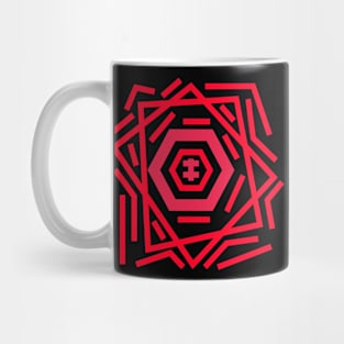 Magic runes  Mystical geometry sign  Alchemy mystical symbol Mug